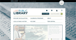 Desktop Screenshot of knoxlib.org
